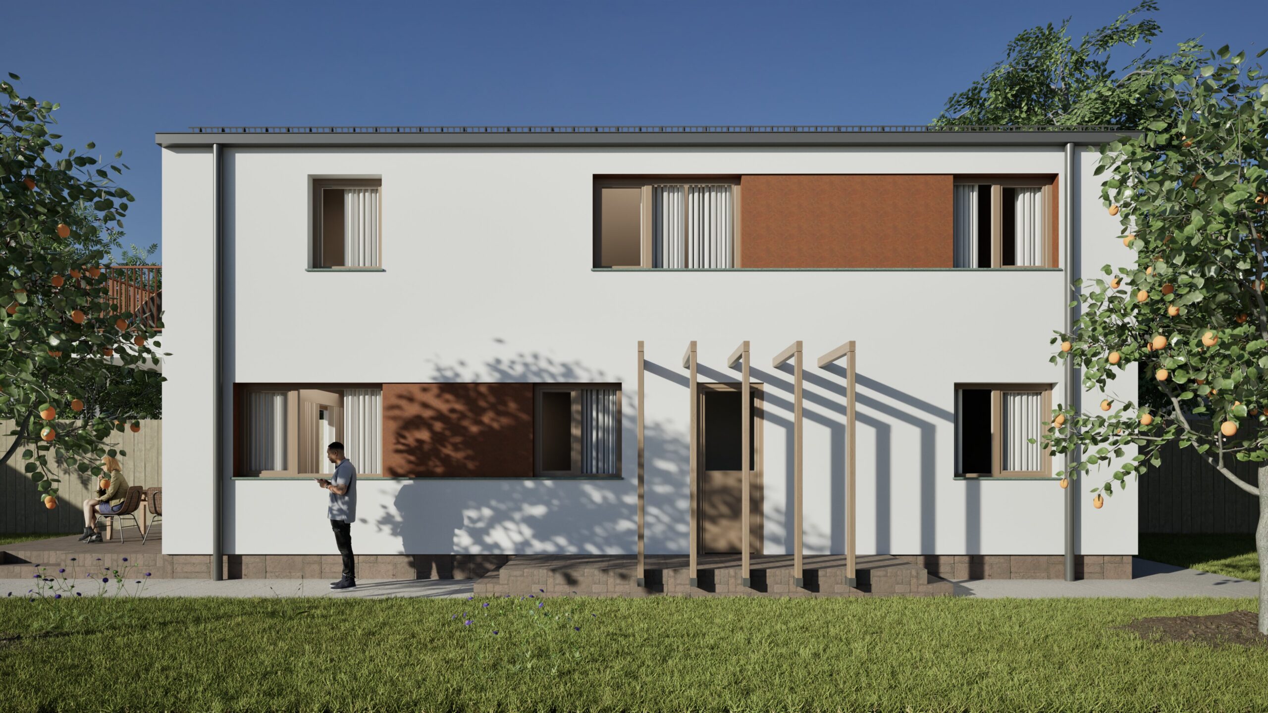 Locuință la calcan