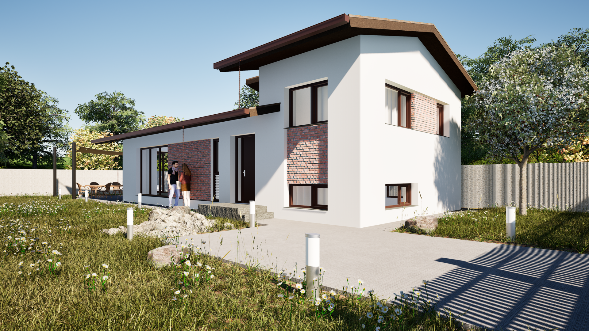 Locuință cu demisol